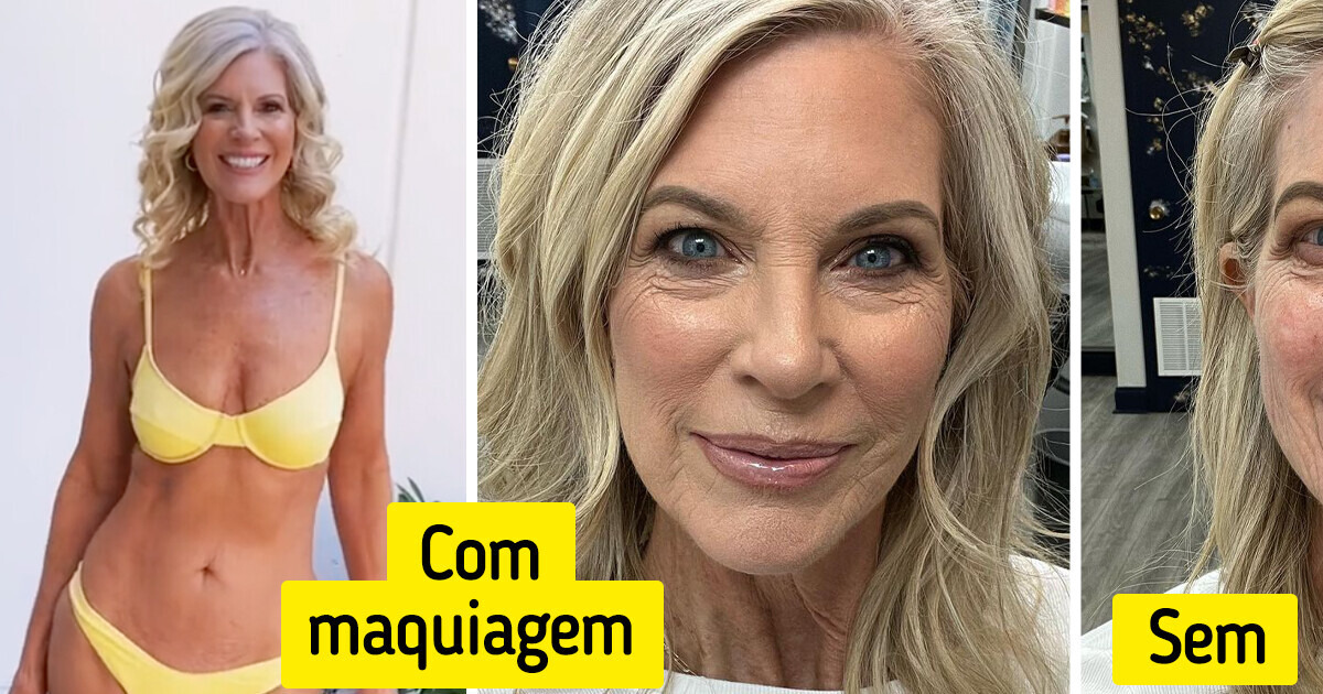 Aos 64 anos, ela revela uma transformação inspiradora e enfatiza a importância vital do protetor solar