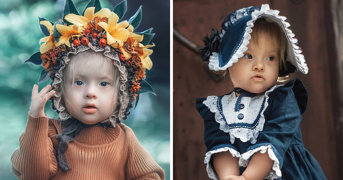 Mãe faz lindas fantasias para filha com síndrome de Down e leva a internet às lágrimas Mãe faz lindas fantasias para filha com síndrome de Down e leva a internet às lágrimas