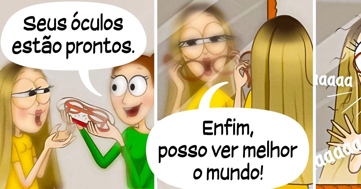 Mãe de 3 que encara a rotina com alegria, ilustra tudo em seus quadrinhos Mãe de 3 que encara a rotina com alegria, ilustra tudo em seus quadrinhos