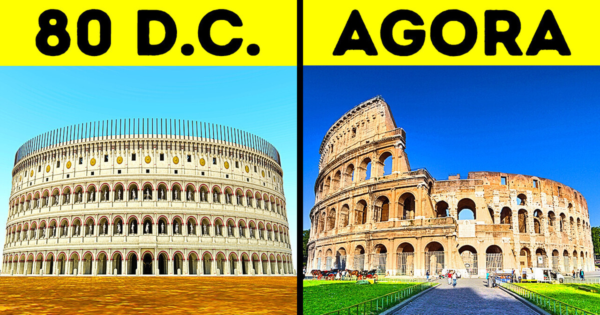 Como eram estas 10 ruínas e sítios arqueológicos na época em que foram construídos Como eram estas 10 ruínas e sítios arqueológicos na época em que foram construídos