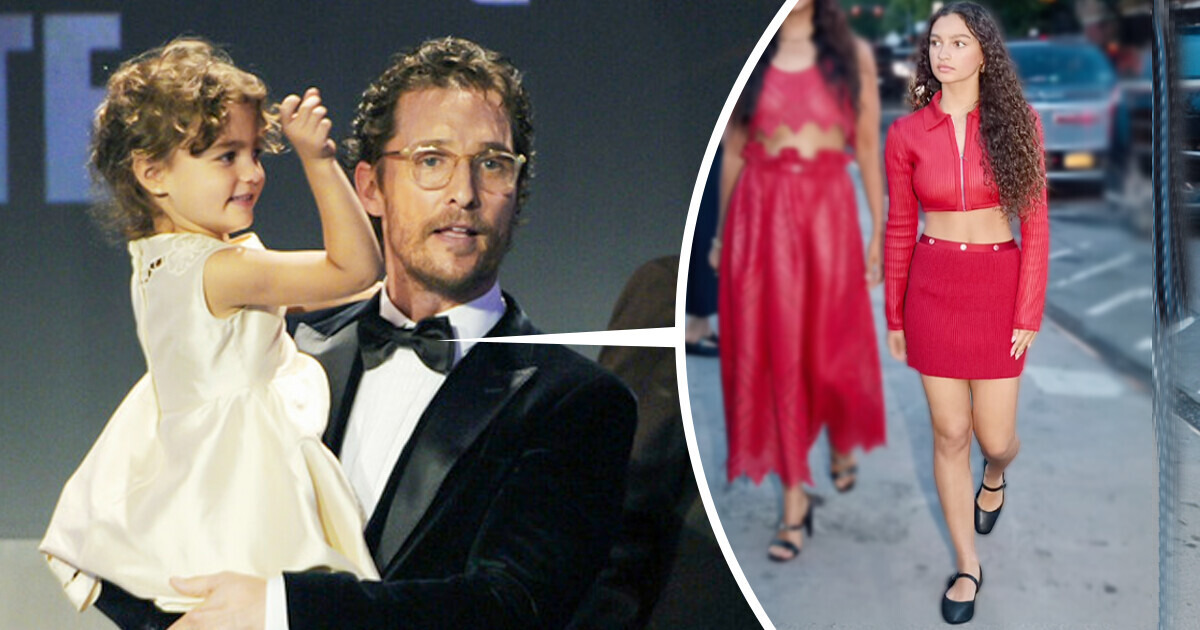 Aos 14 anos, filha de Matthew McConaughey causa alvoroço com look: “Inapropriado para uma criança” Aos 14 anos, filha de Matthew McConaughey causa alvoroço com look: “Inapropriado para uma criança”
