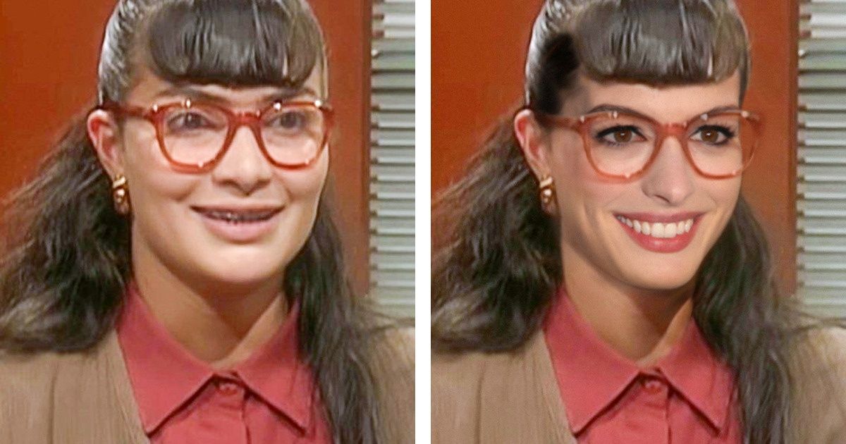 Como seriam 16 personagens de “Betty, a feia”, se os atores fossem astros e estrelas de Hollywood