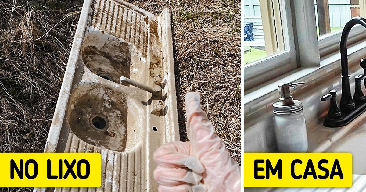 18 Pessoas que transformaram velharias em elementos de design de interiores de dar inveja