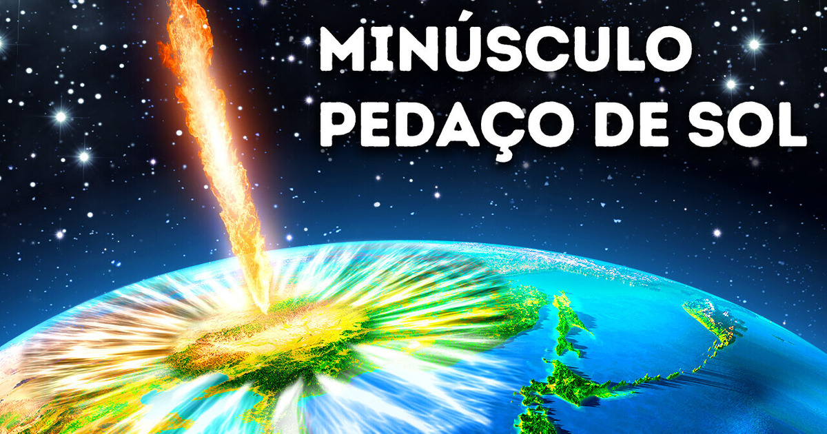 E se um pequeno pedaço do Sol estivesse se aproximando da Terra? E se um pequeno pedaço do Sol estivesse se aproximando da Terra?