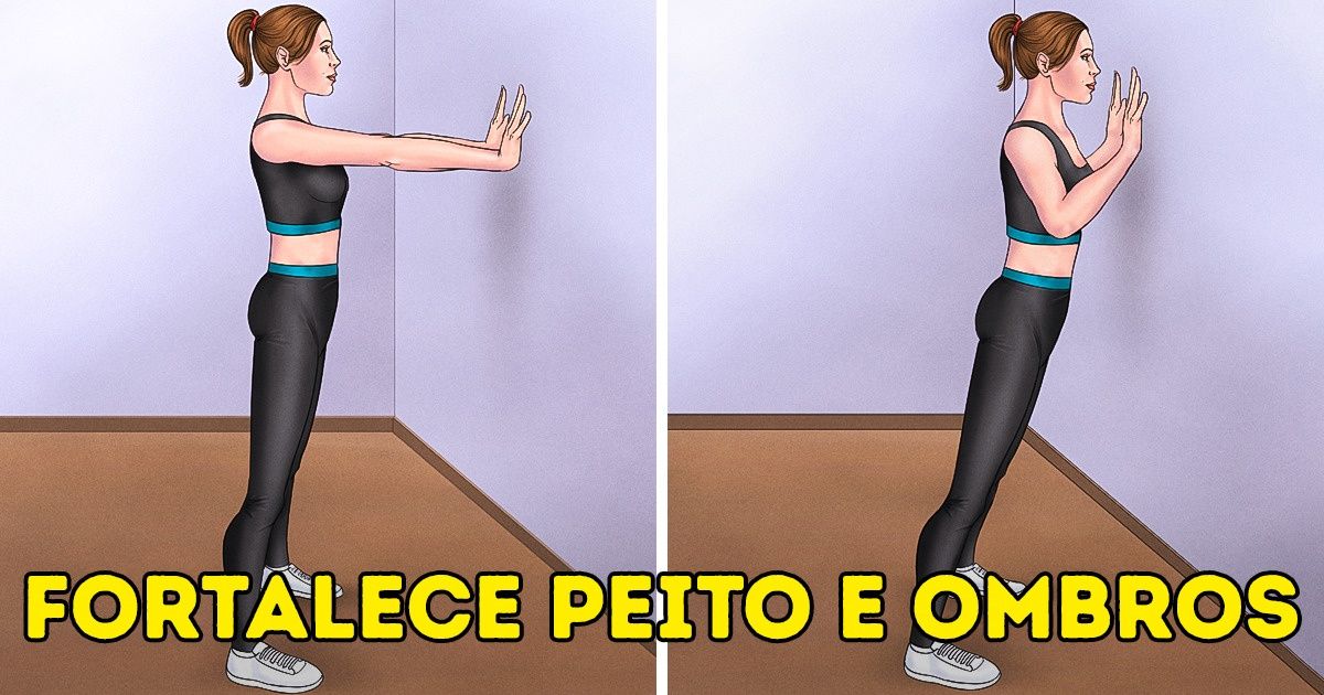 20 Flexões que podem ser feitas em casa, sem o uso de aparelhos 20 Flexões que podem ser feitas em casa, sem o uso de aparelhos