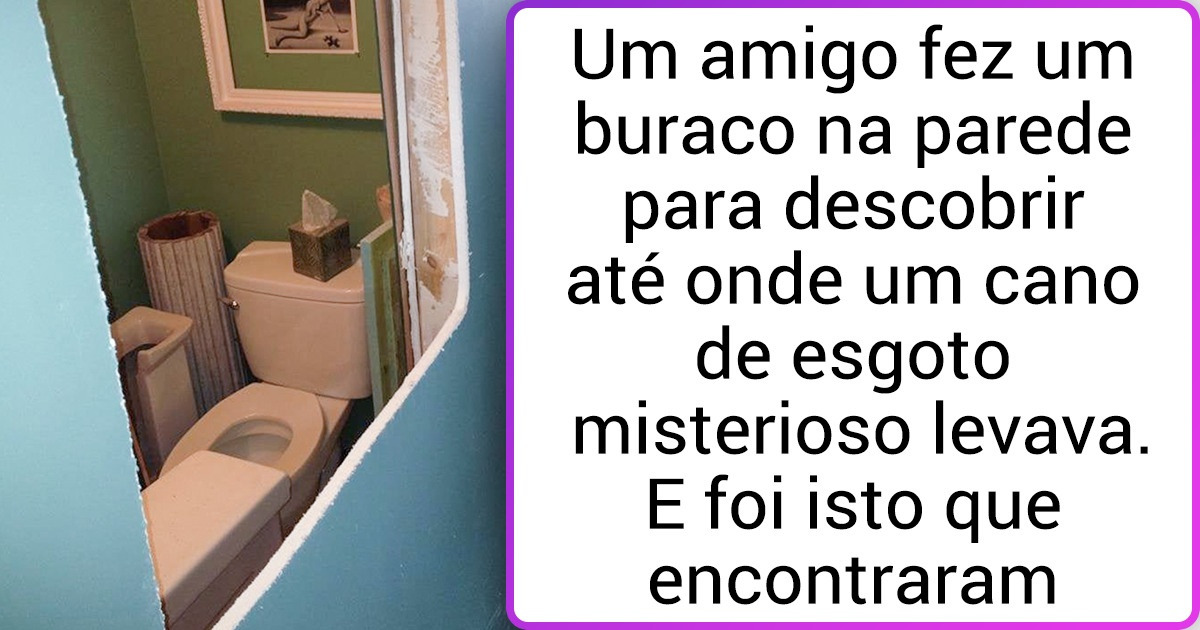 18 Internautas que acharam coisas surpreendentes dentro da própria casa 18 Internautas que acharam coisas surpreendentes dentro da própria casa