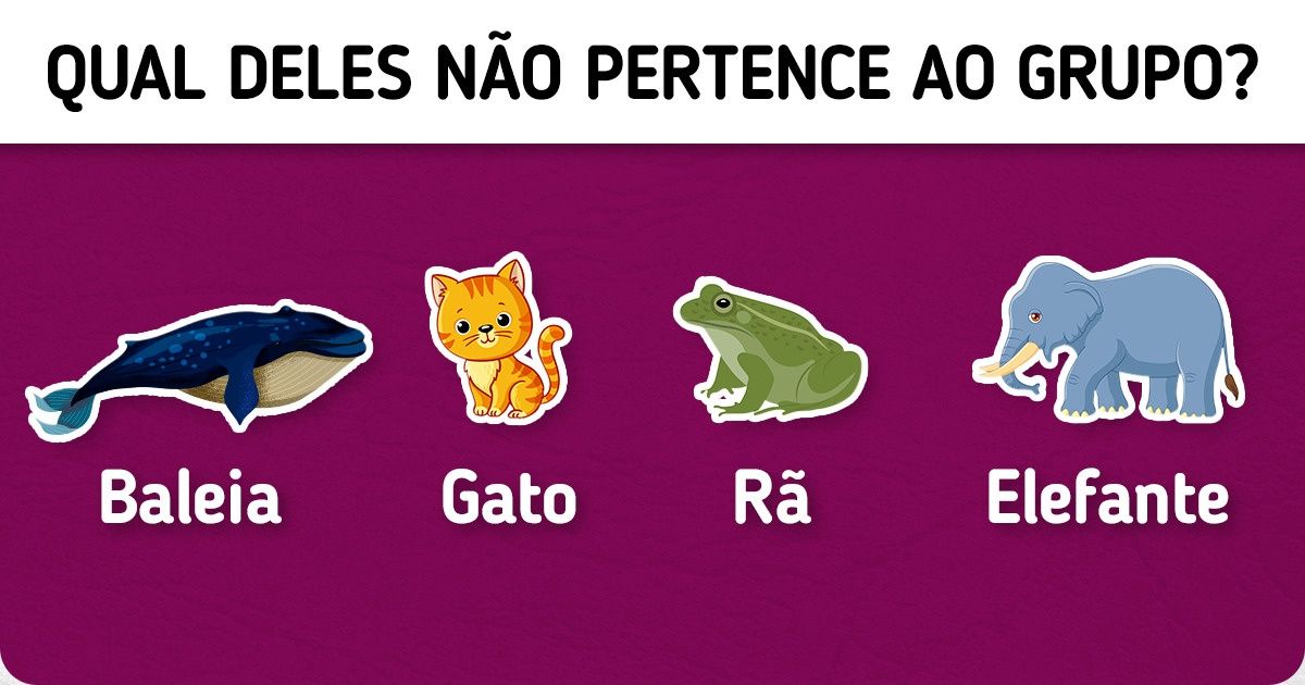 Teste: Descubra quem é o intruso usando apenas a lógica Teste: Descubra quem é o intruso usando apenas a lógica