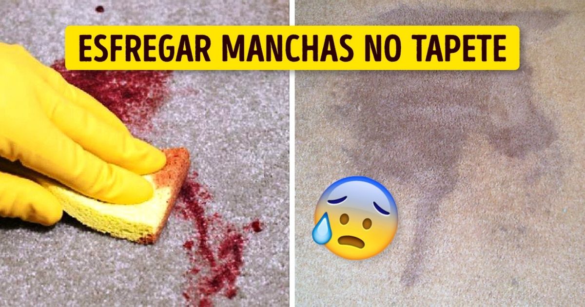 13 erros que cometemos na hora da limpeza
