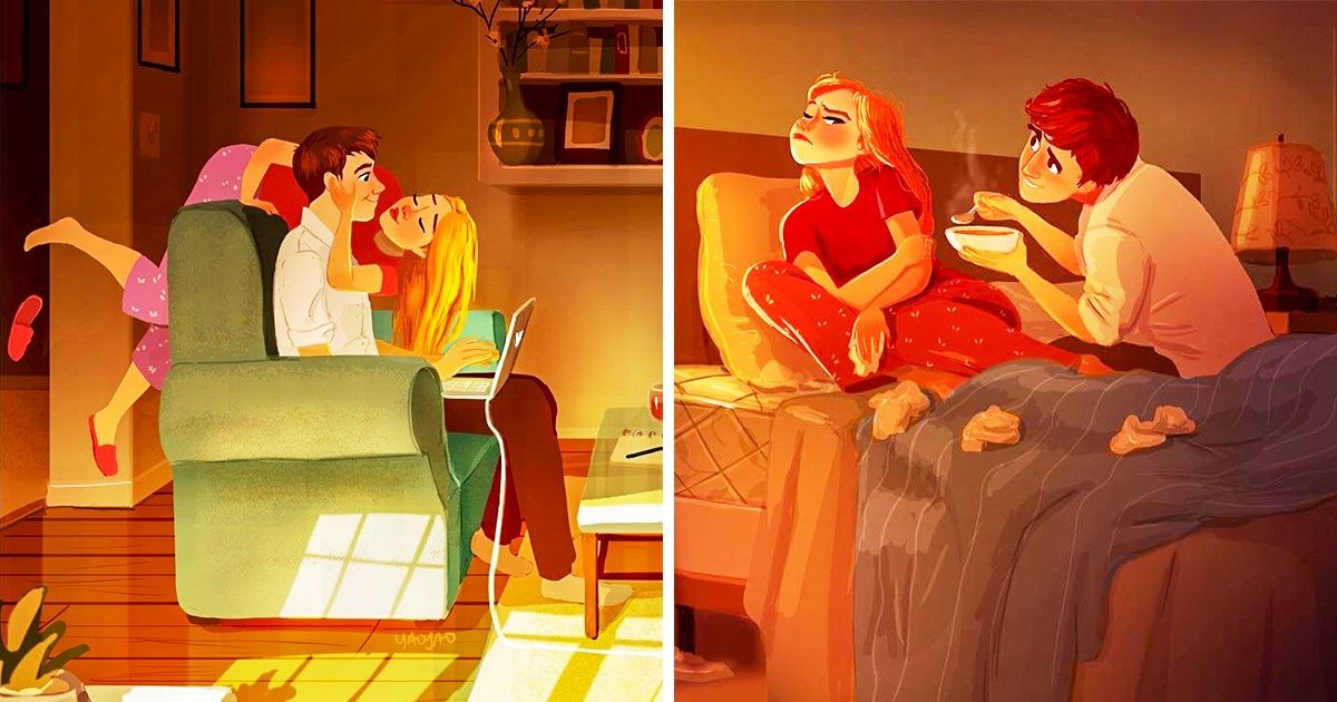 Artista de Los Angeles mostra o amor em diferentes momentos da vida
