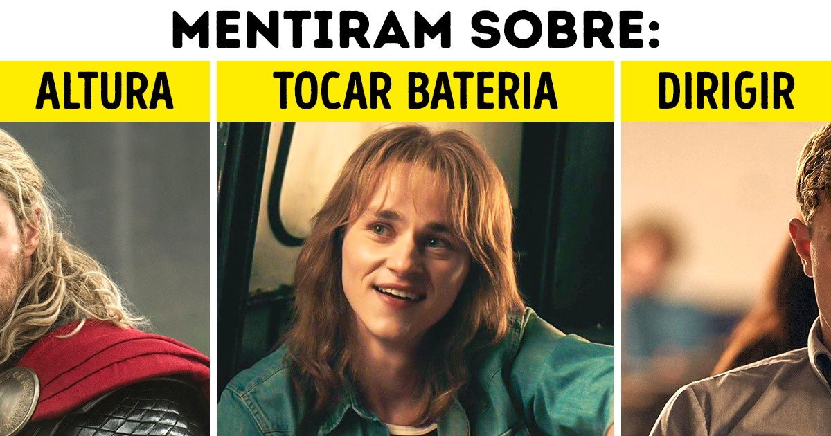10+ Atores que distorceram um pouco a realidade para fazer parte de filmes e séries de TV (nova seleção)