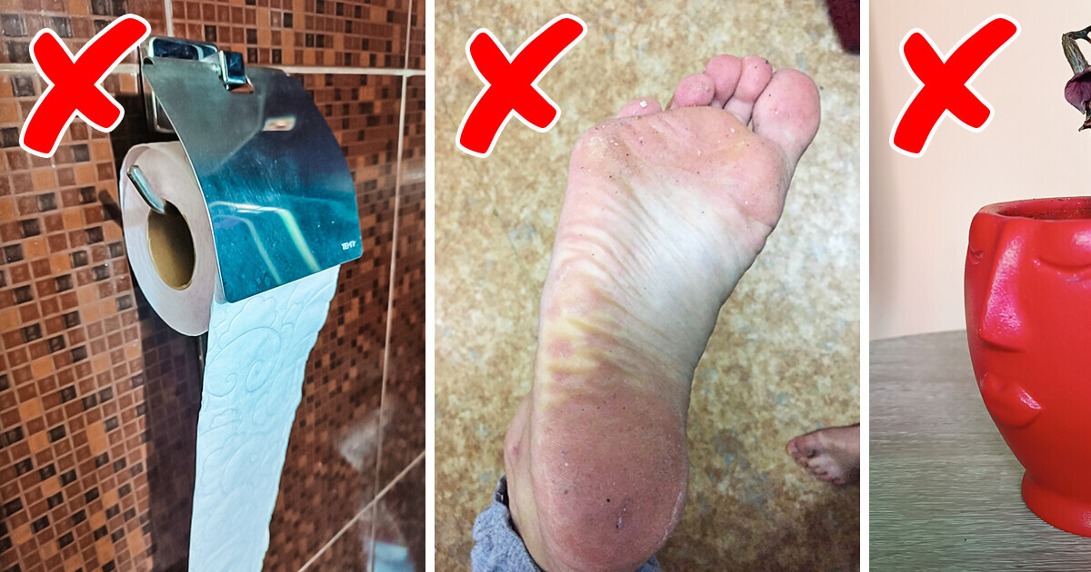 12 Detalhes que farão com que suas visitas queiram sair correndo da sua casa