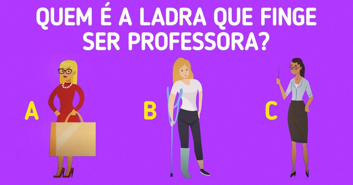 Teste: coloque suas habilidades de detetive à prova resolvendo estes desafios de lógica