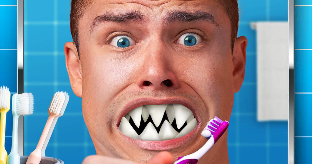 E se tivéssemos dentes gigantes como os de Megalodonte