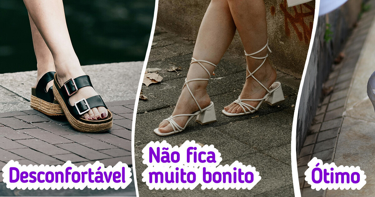 10 Calçados que é melhor não comprar, mesmo que estejam super na moda