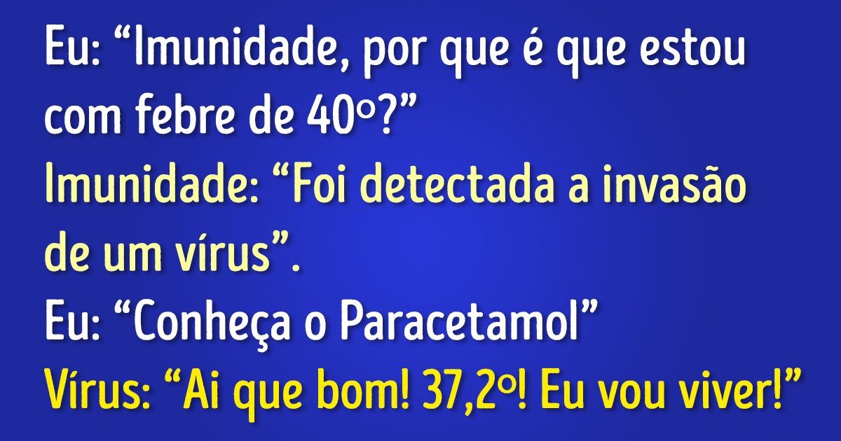 Médico conta uma história engraçada sobre o sistema imunológico Médico conta uma história engraçada sobre o sistema imunológico