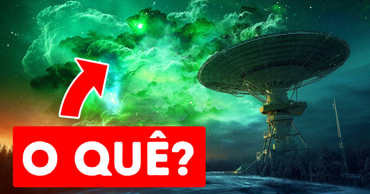 Cientistas encontraram um misterioso “Monstro Verde” no Espaço