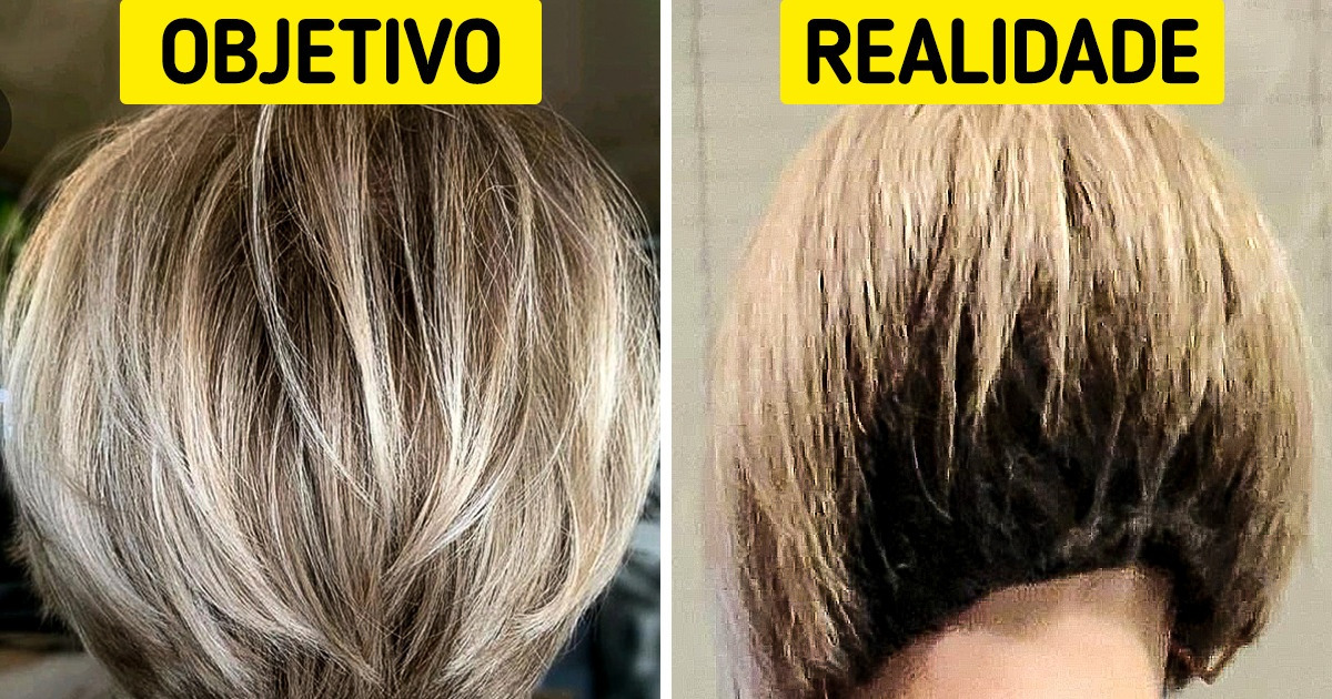 19 Azarados que queriam um corte de cabelo estiloso, mas acabaram obtendo resultados desastrosos 19 Azarados que queriam um corte de cabelo estiloso, mas acabaram obtendo resultados desastrosos