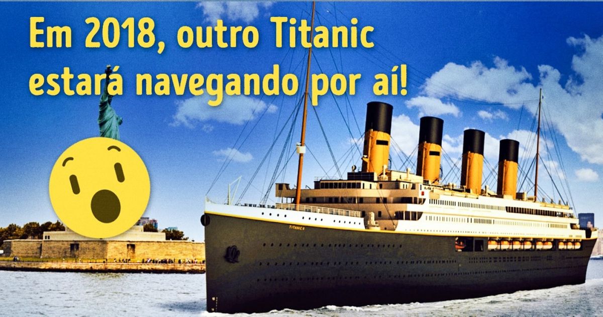 Dados surpreendentes sobre o Titanic