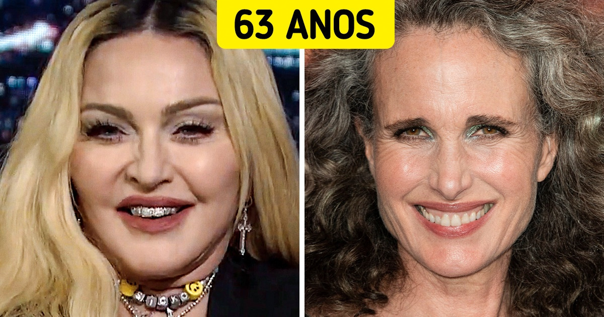 16 Comparações que mostram que as pessoas podem aparentar completamente diferente ainda que tenham a mesma idade 16 Comparações que mostram que as pessoas podem aparentar completamente diferente ainda que tenham a mesma idade