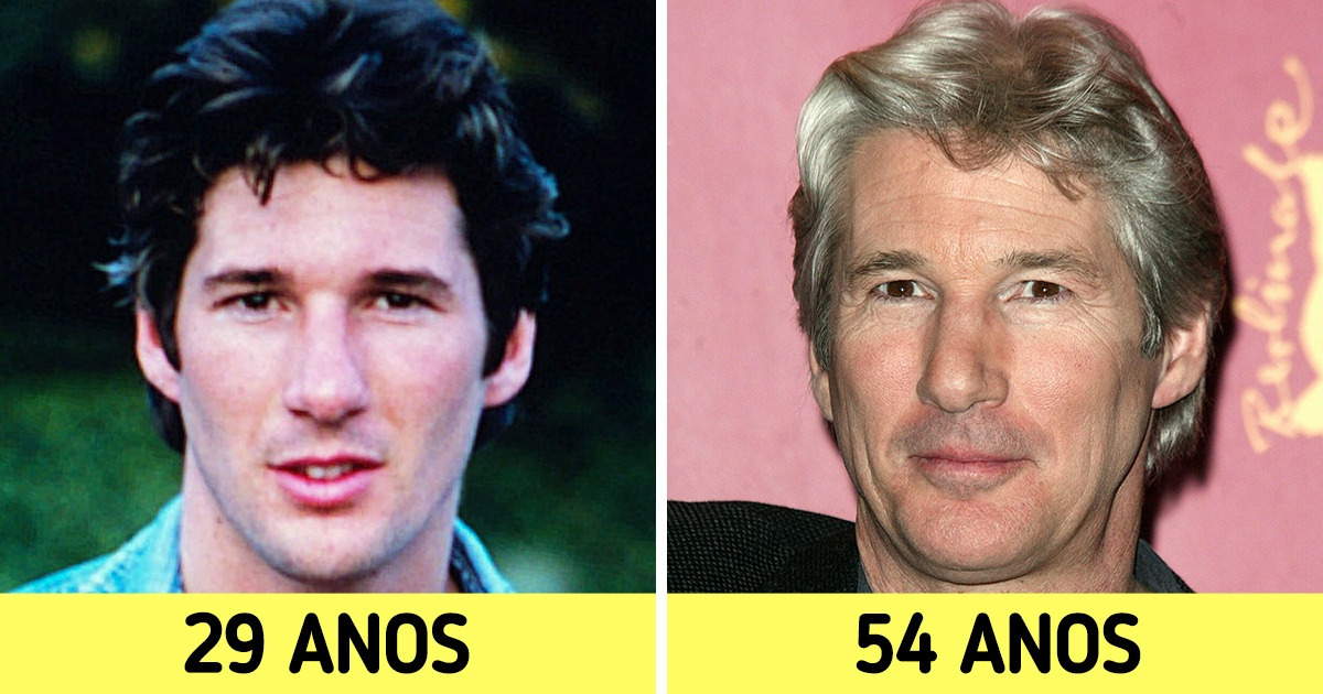 Como o tempo passou para 20+ famosos que já foram eleitos os homens mais atraentes do ano