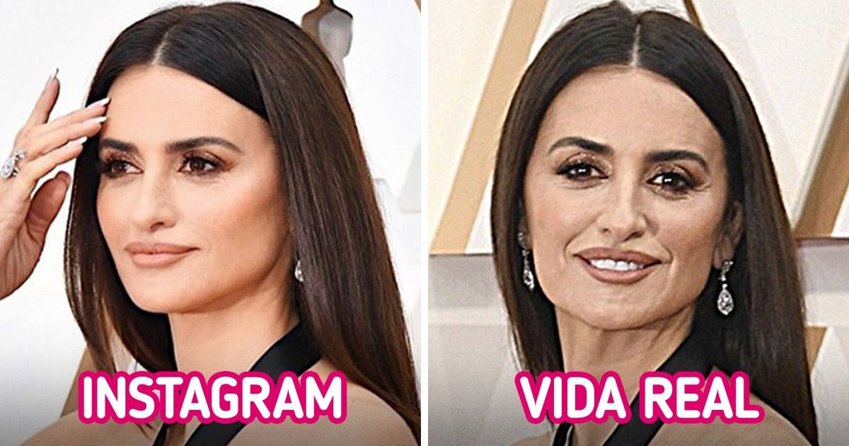18 Fotos “honestas” que mostram como são as celebridades no Instagram e na vida real
