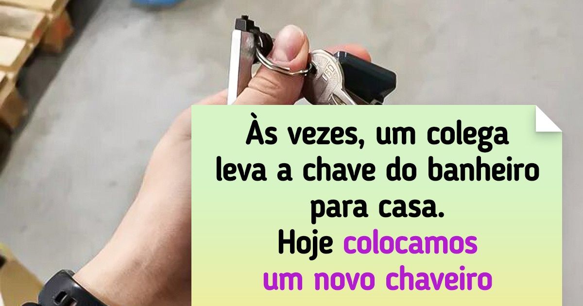 16 Pessoas que ousaram resolver um problema de maneira não convencional 16 Pessoas que ousaram resolver um problema de maneira não convencional