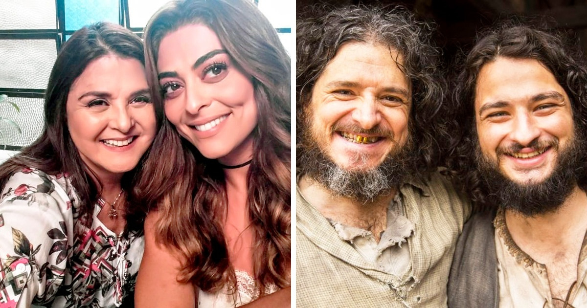 18 Pais e filhos de novelas que, de tão semelhantes, poderiam ser parentes na vida real