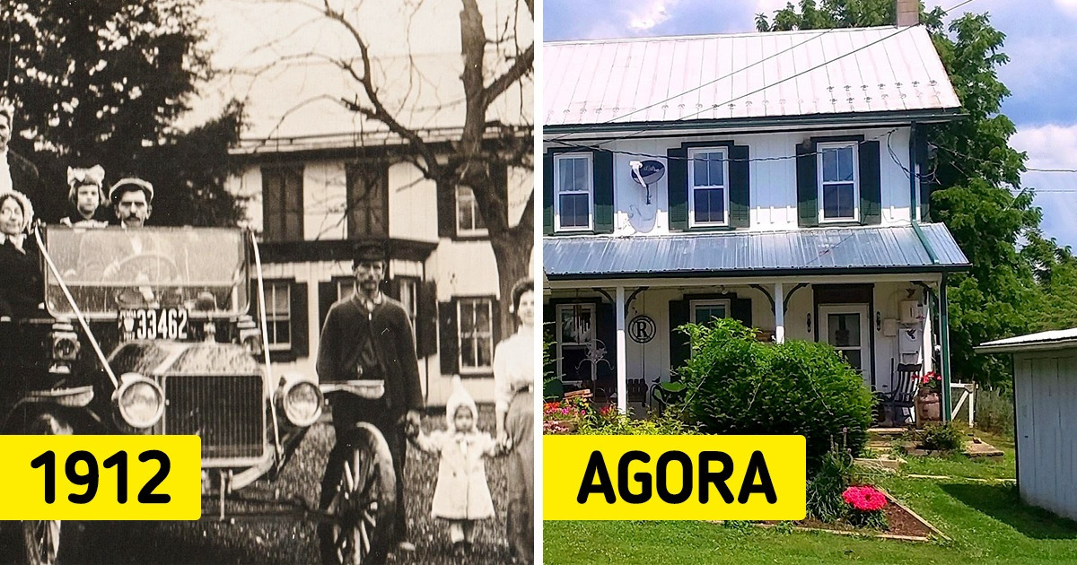 15 Fotos que nos permitem viajar do passado ao presente em poucos segundos