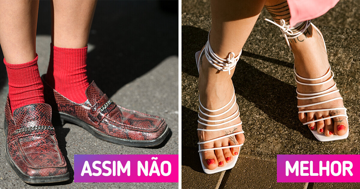 10 Calçados dos quais é melhor esquecer caso você queira manter a elegância do look 10 Calçados dos quais é melhor esquecer caso você queira manter a elegância do look