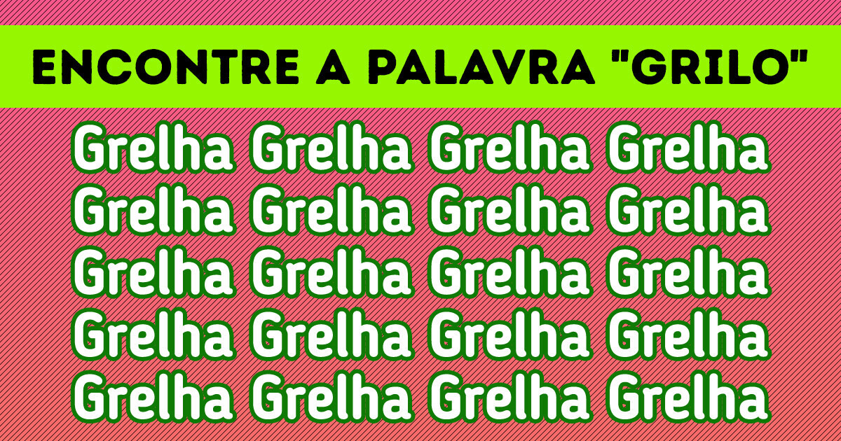 20 Desafios para treinar seu cérebro e melhorar a atenção aos detalhes