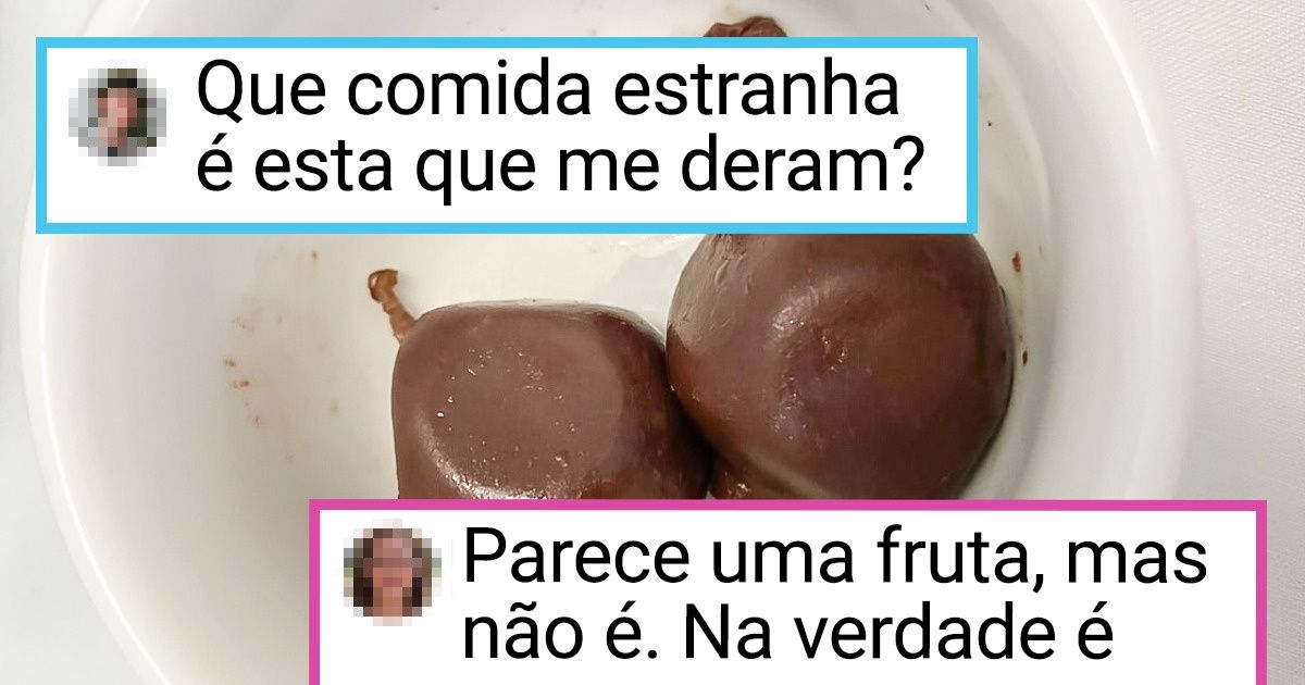 25 Alimentos cujo aspecto deixou as pessoas em um grande dilema