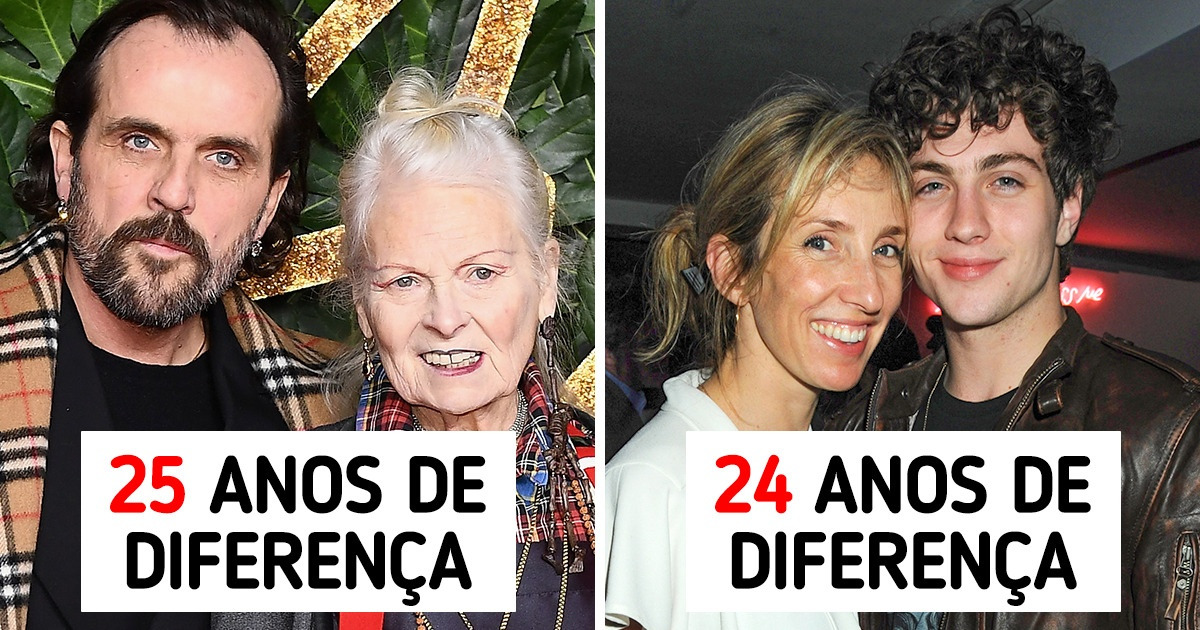 15 Famosas que encontraram o amor em homens muito mais jovens 15 Famosas que encontraram o amor em homens muito mais jovens