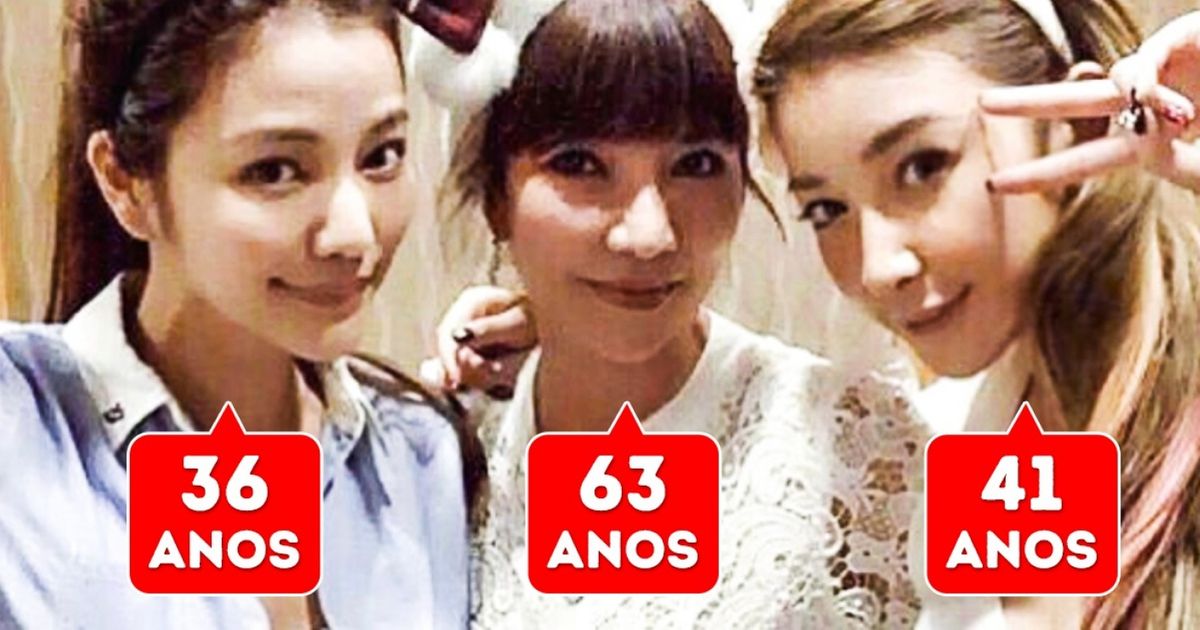Tente adivinhar a idade destas mulheres Tente adivinhar a idade destas mulheres