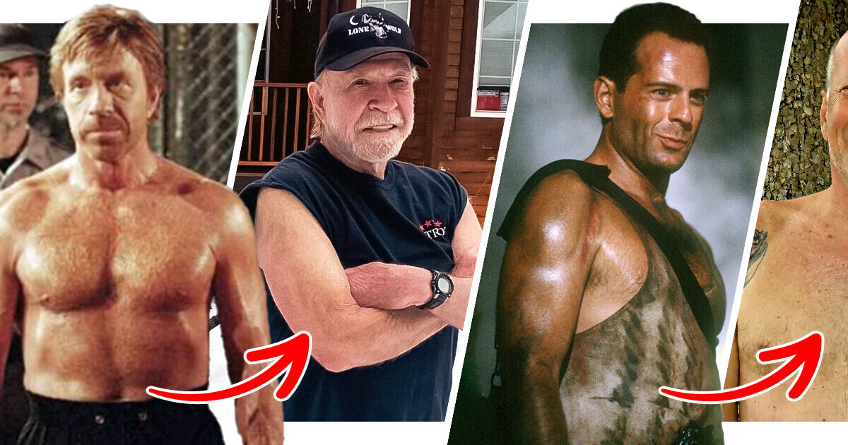 Como estão hoje 15 heróis de filmes de ação que já foram ídolos de todo garoto