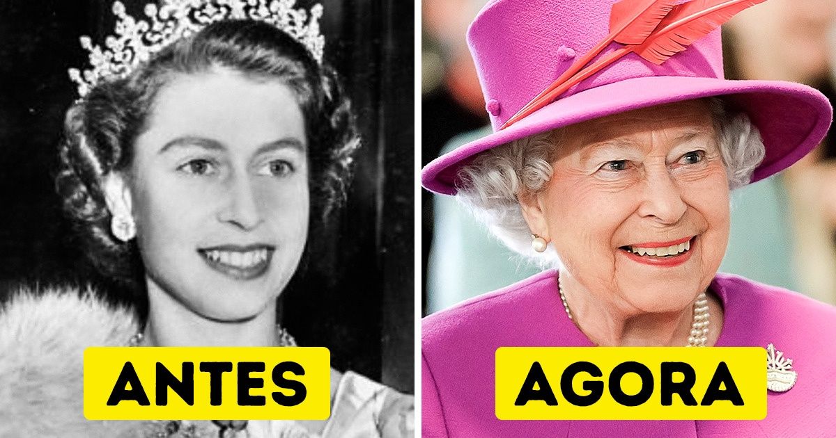 Antes e depois de 15 famosos que já têm quase 1 século de vida Antes e depois de 15 famosos que já têm quase 1 século de vida