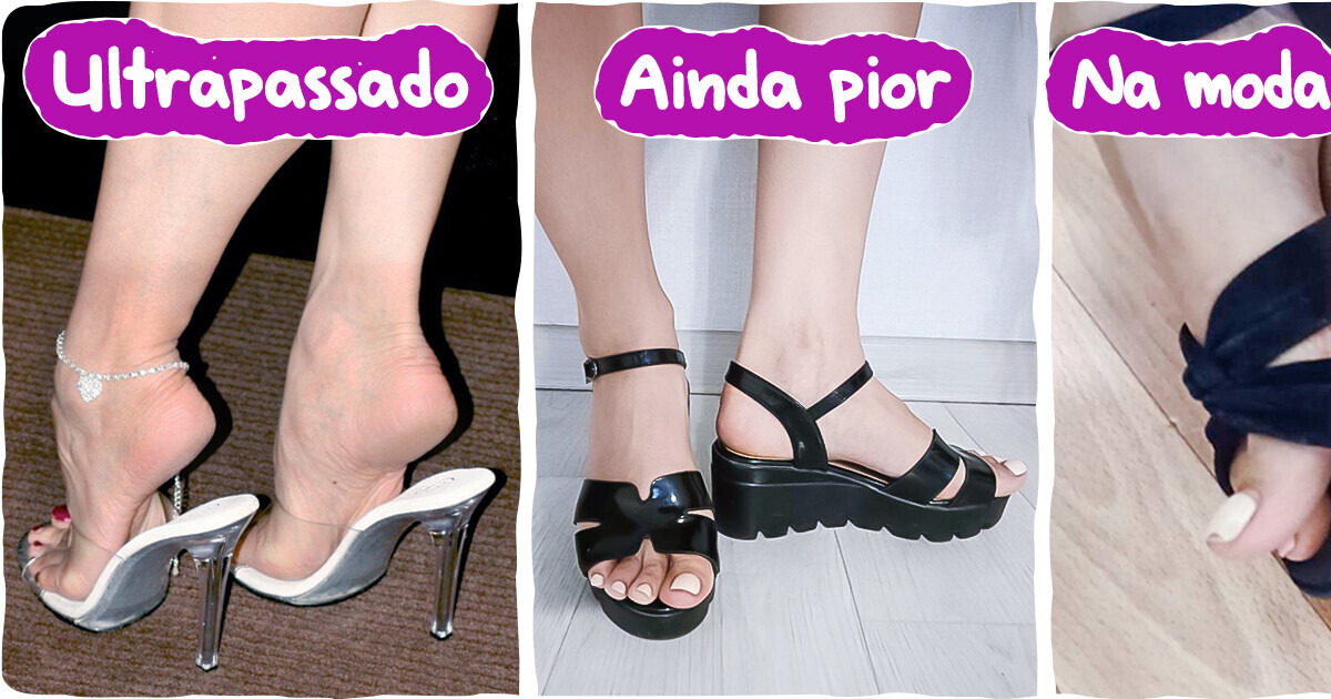 10 Sapatos que fazem seu look parecer um flashback dos anos 90 (e não de um jeito legal) 10 Sapatos que fazem seu look parecer um flashback dos anos 90 (e não de um jeito legal)