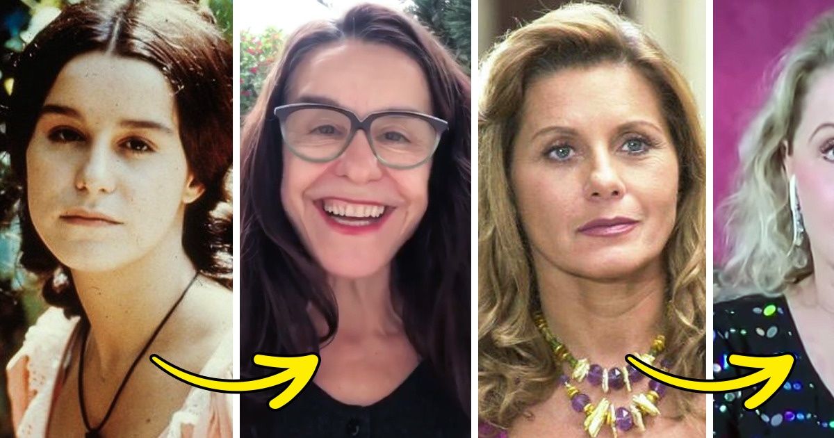 Como estão hoje 18 atrizes brasileiras que eternizaram suas personagens nas novelas