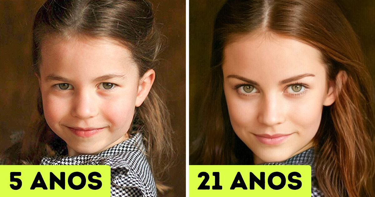 Como seria a aparência destas 14 crianças reais quando crescerem Como seria a aparência destas 14 crianças reais quando crescerem