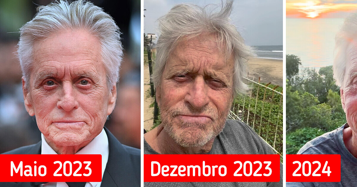 Michael Douglas choca as pessoas com sua transformação, “Está tão diferente”