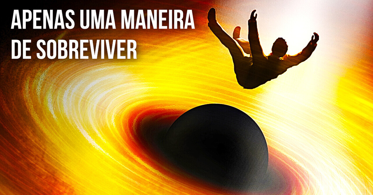 Existe uma maneira de os humanos entrarem em um buraco negro de forma segura