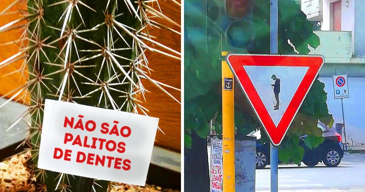 15 + Advertências que mostram toda a loucura deste mundo