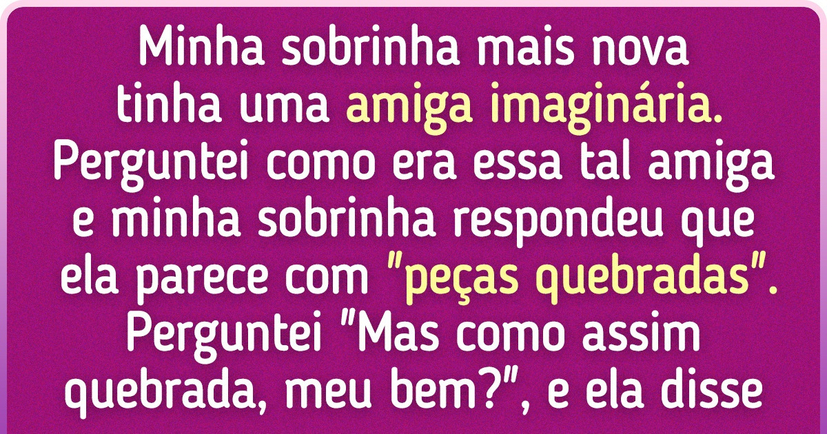 15 Histórias de crianças sobre seus amigos imaginários que deixaram os adultos arrepiados