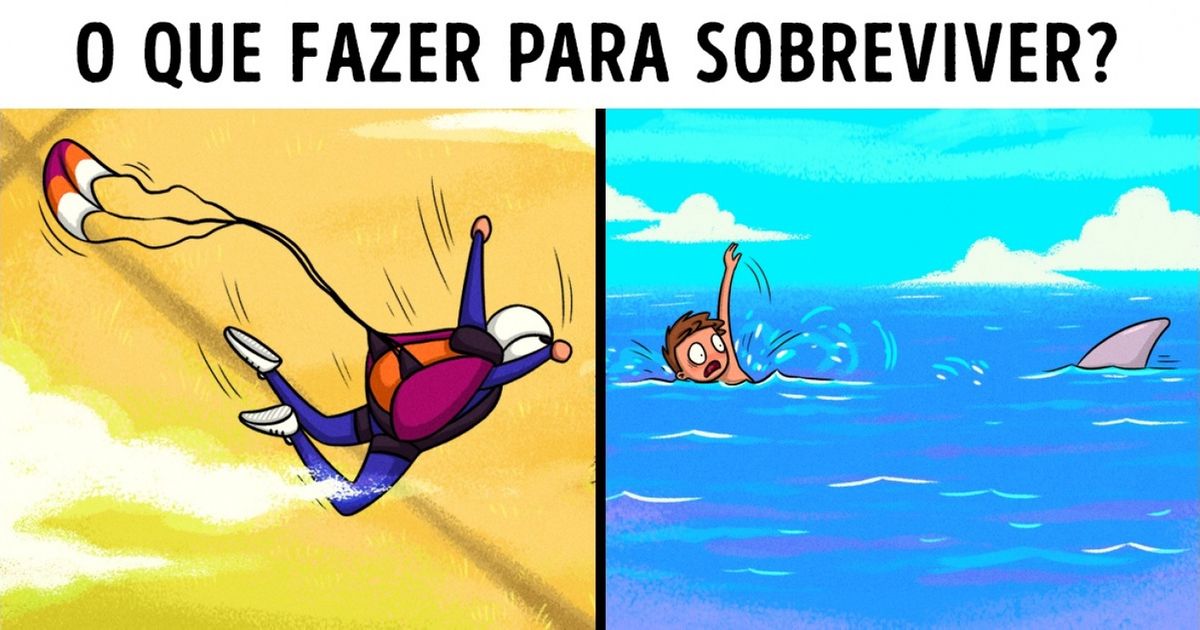 6 Casos de vida ou morte que requerem pensamento lógico