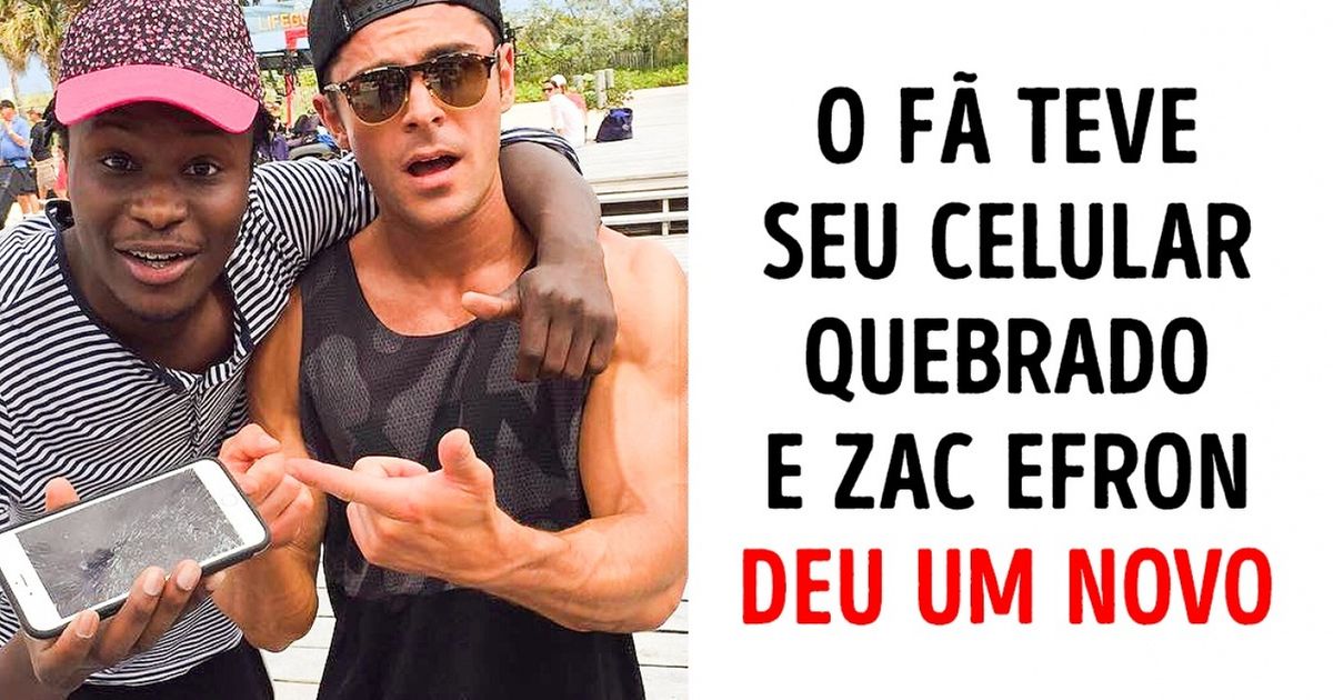 15 Famosos que realizam atos de bondade longe das câmeras 15 Famosos que realizam atos de bondade longe das câmeras