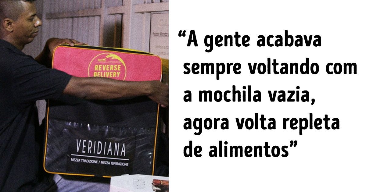 “Delivery Reverso” recolhe alimentos em domicílio para doação “Delivery Reverso” recolhe alimentos em domicílio para doação