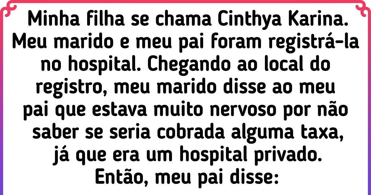 20+ Internautas contam as mais curiosas histórias por trás da escolha de seus nomes (nova seleção) 20+ Internautas contam as mais curiosas histórias por trás da escolha de seus nomes (nova seleção)