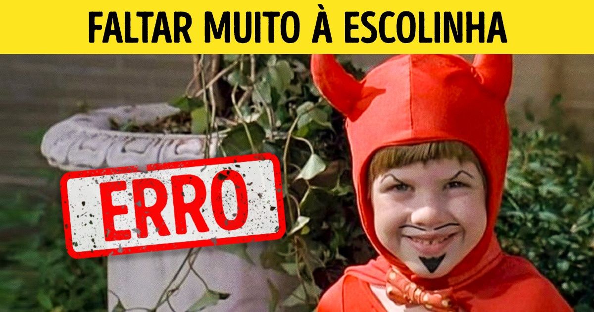 11 Erros que praticamente todos os pais cometem ao levar seus filhos na escolinha