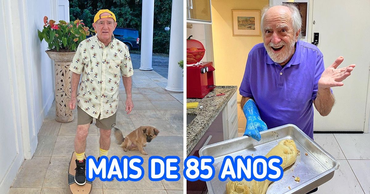 9 Famosos veteranos provam que a Internet pode ser um lugar para todas as idades 9 Famosos veteranos provam que a Internet pode ser um lugar para todas as idades