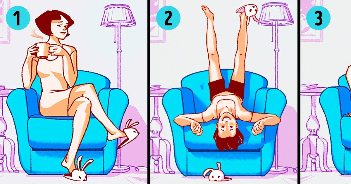 A maneira como você se senta quando visita alguém pode dizer muito sobre sua personalidade