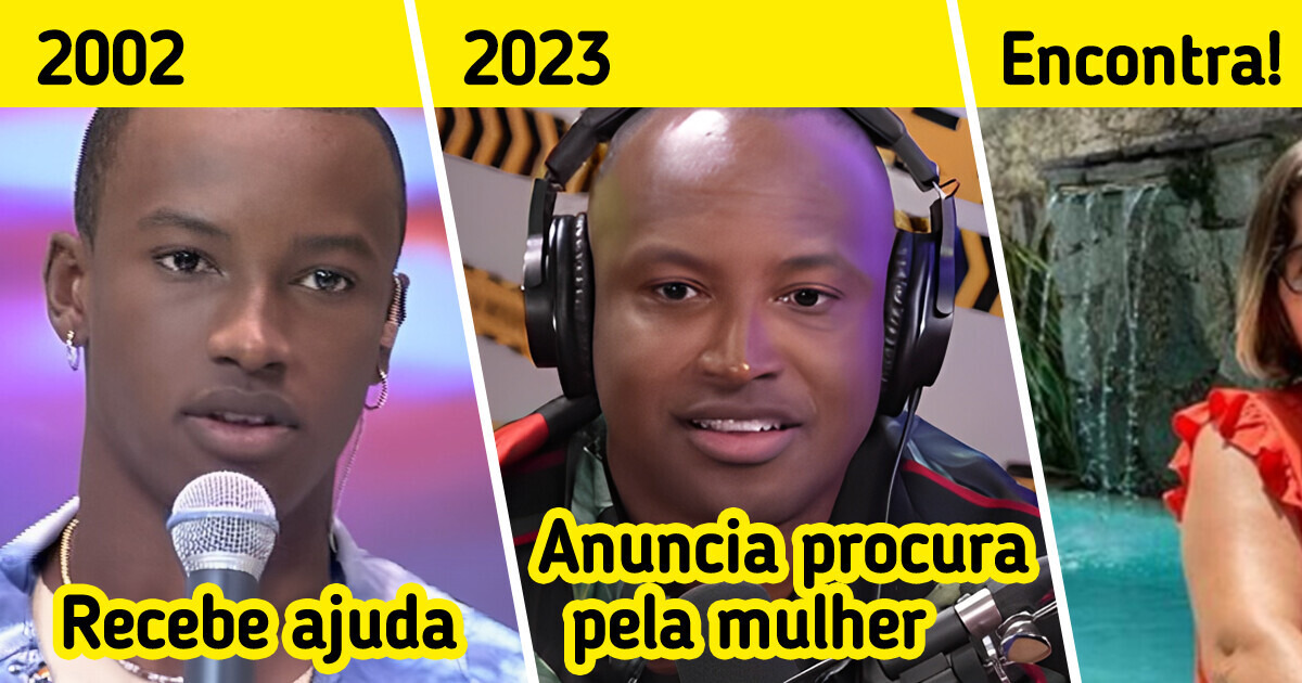 Thiaguinho emociona ao encontrar a mulher que o ajudou há mais de 20 anos
